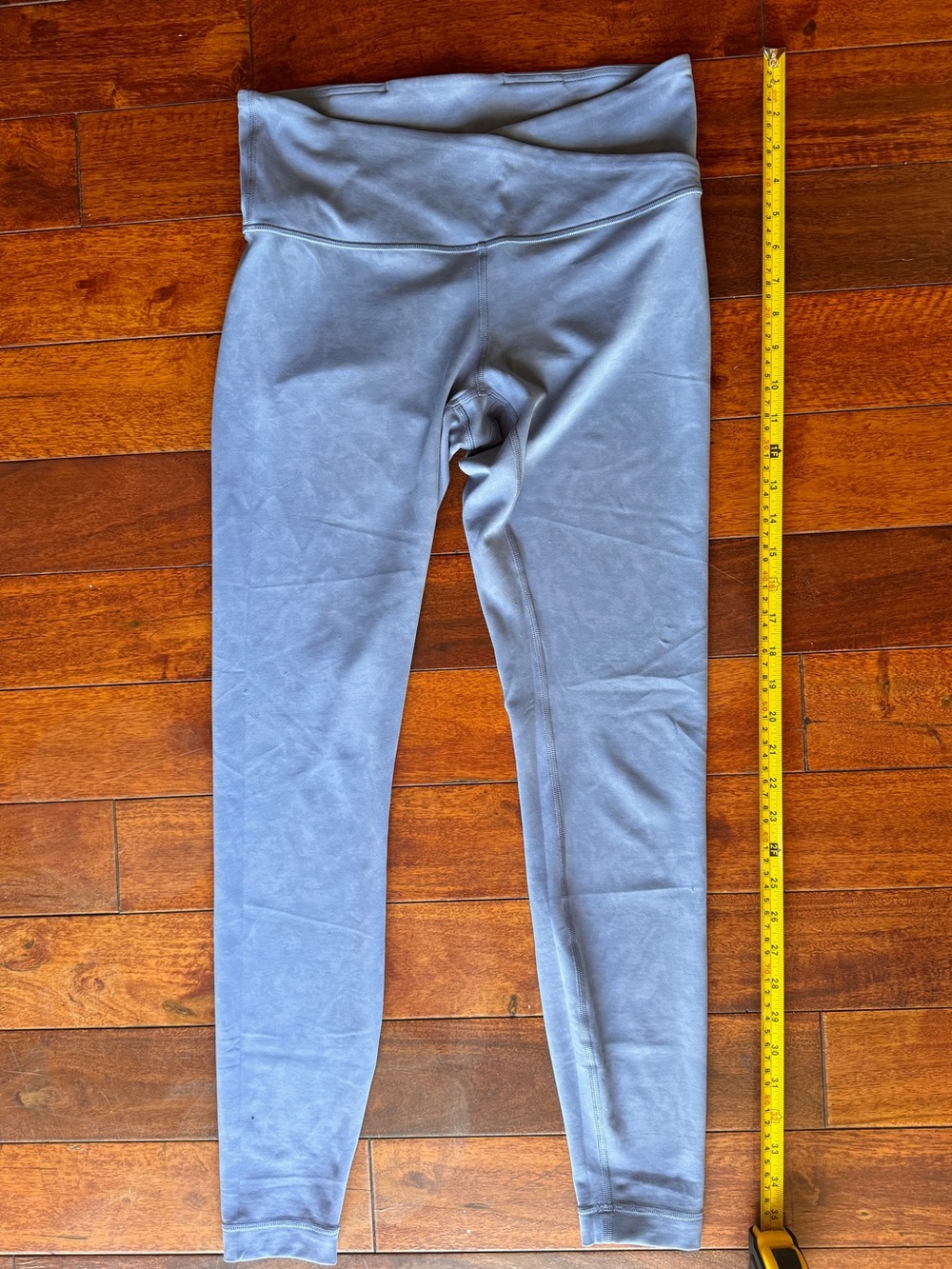 lululemon athletica Light Blue Cross-Over Waist Leggings